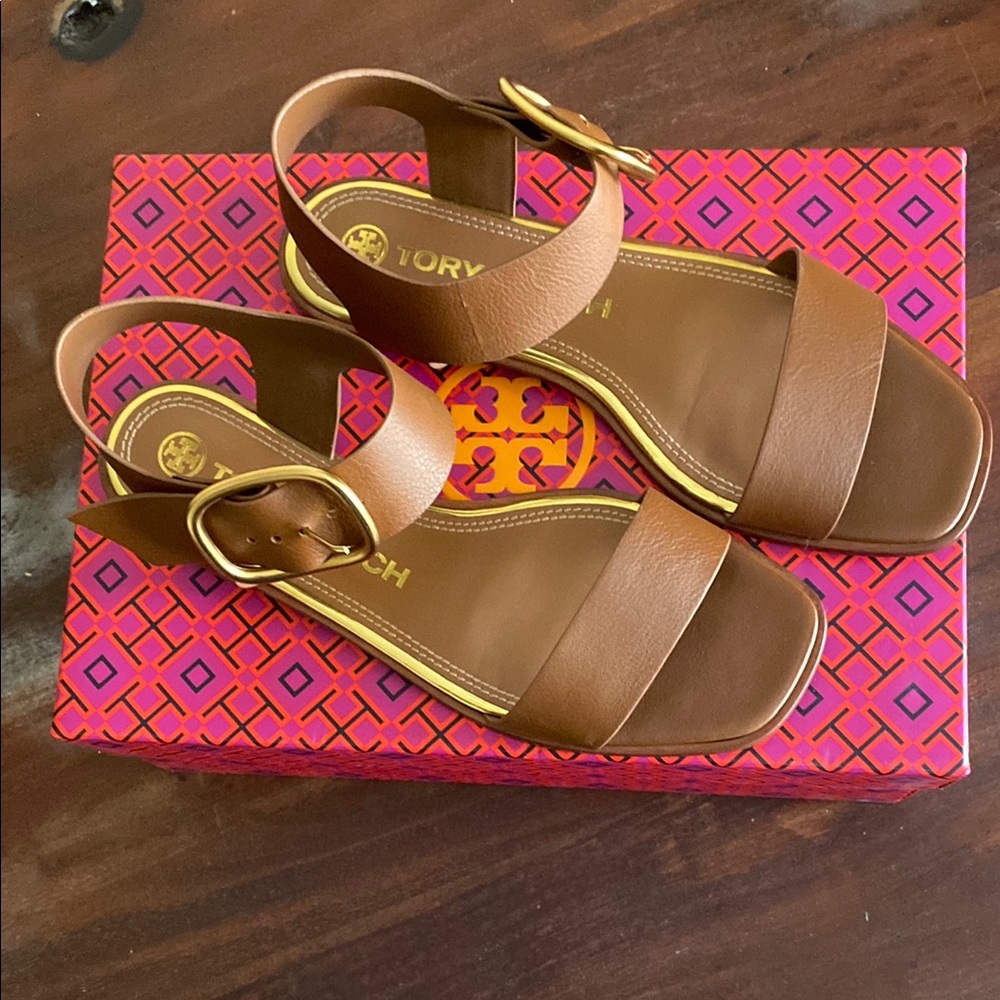 Tory Burch Brown Sandals